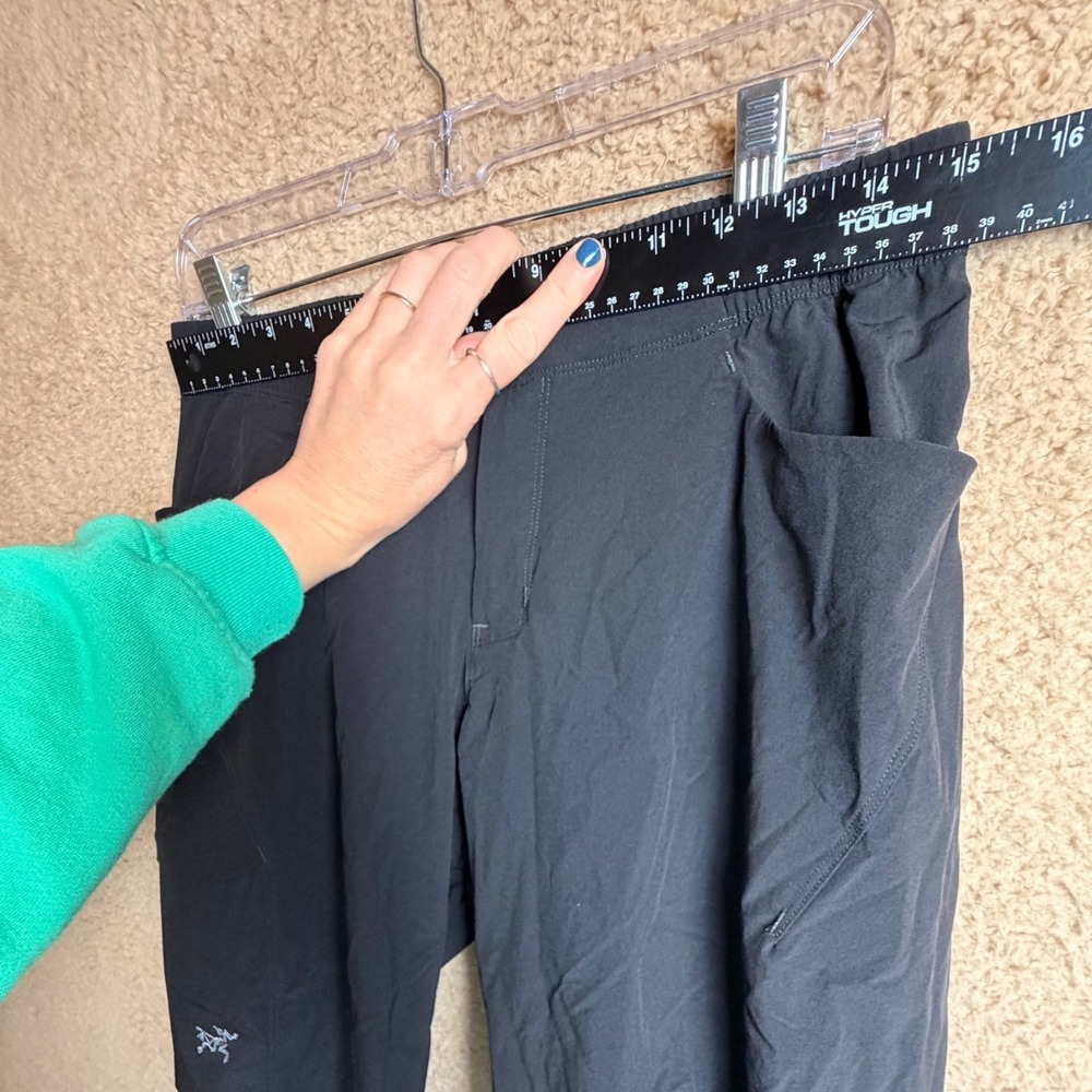 Arc’teryx Alroy Hiking Pants Women’s 8 Black Stretch Trail - Picture 15 of 16